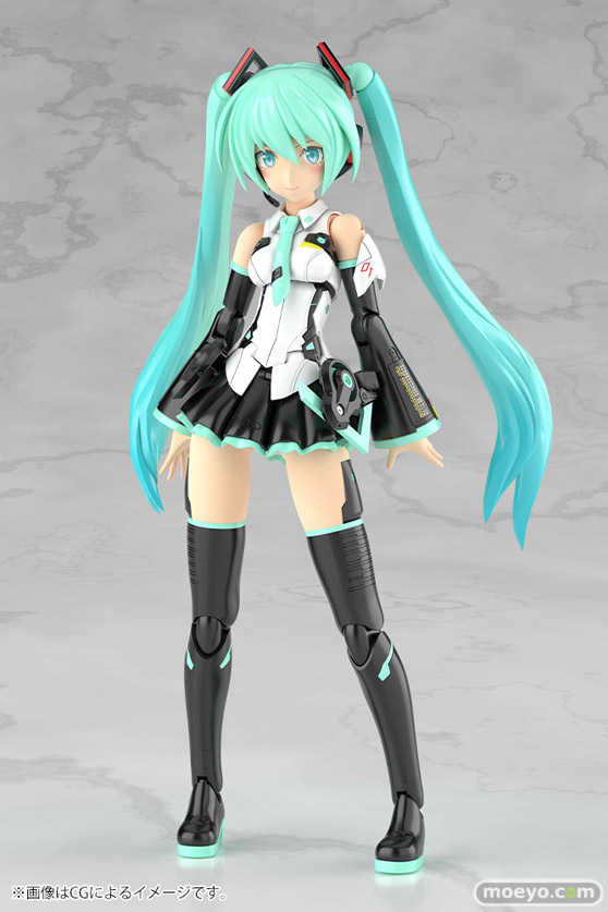 コトブキヤ グランデスケール フレームミュージック・ガール 初音ミク 清水 康智 堀 克彦 プラモデル フレームアームズ・ガール 島田フミカネ 01