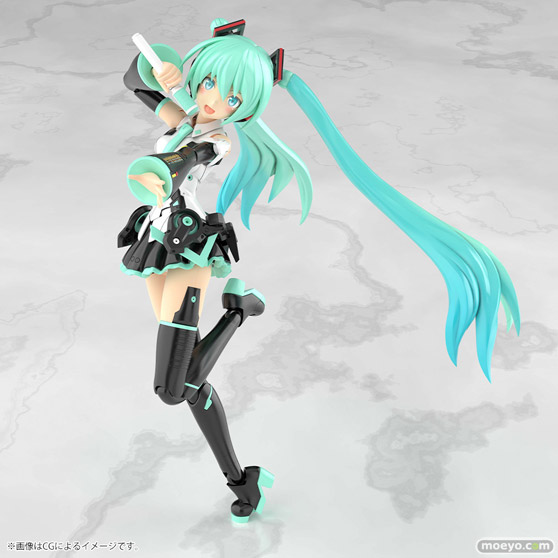 コトブキヤ グランデスケール フレームミュージック・ガール 初音ミク 清水 康智 堀 克彦 プラモデル フレームアームズ・ガール 島田フミカネ 03