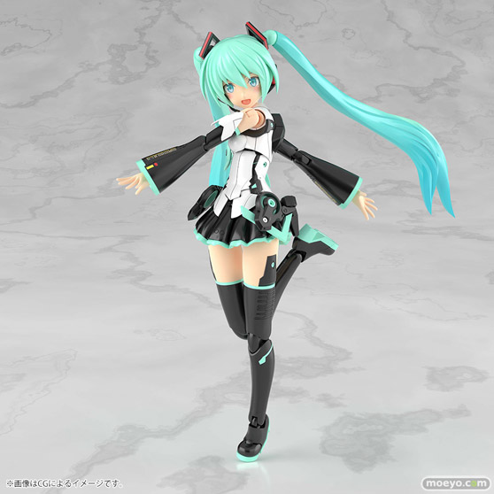 コトブキヤ グランデスケール フレームミュージック・ガール 初音ミク 清水 康智 堀 克彦 プラモデル フレームアームズ・ガール 島田フミカネ 04