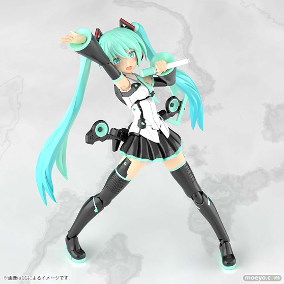 コトブキヤ グランデスケール フレームミュージック・ガール 初音ミク 清水 康智 堀 克彦 プラモデル フレームアームズ・ガール 島田フミカネ 05
