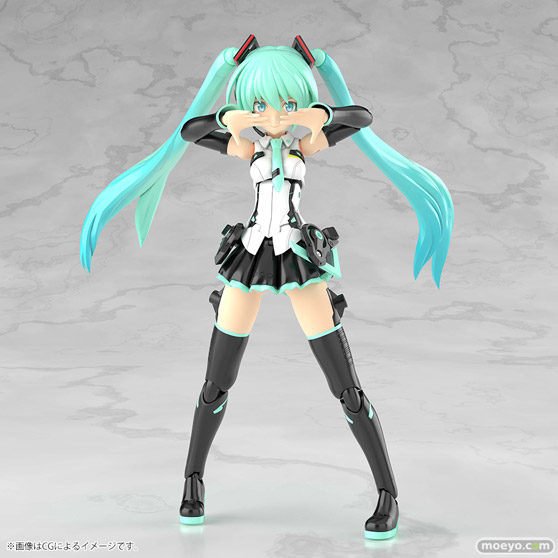 コトブキヤ グランデスケール フレームミュージック・ガール 初音ミク 清水 康智 堀 克彦 プラモデル フレームアームズ・ガール 島田フミカネ 06