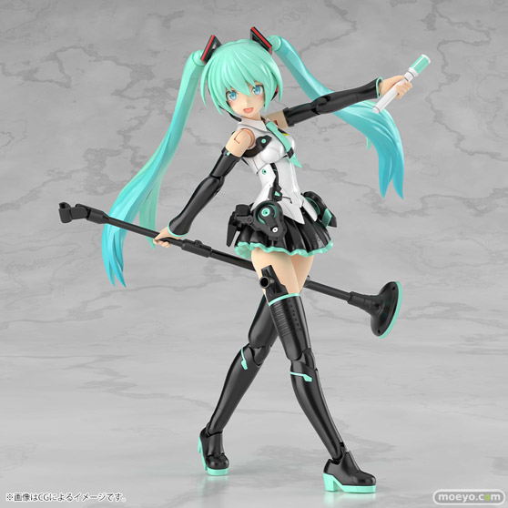 コトブキヤ グランデスケール フレームミュージック・ガール 初音ミク 清水 康智 堀 克彦 プラモデル フレームアームズ・ガール 島田フミカネ 07
