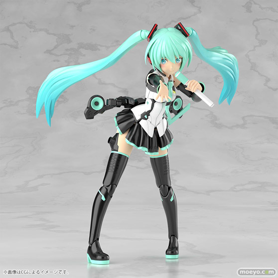 コトブキヤ グランデスケール フレームミュージック・ガール 初音ミク 清水 康智 堀 克彦 プラモデル フレームアームズ・ガール 島田フミカネ 08