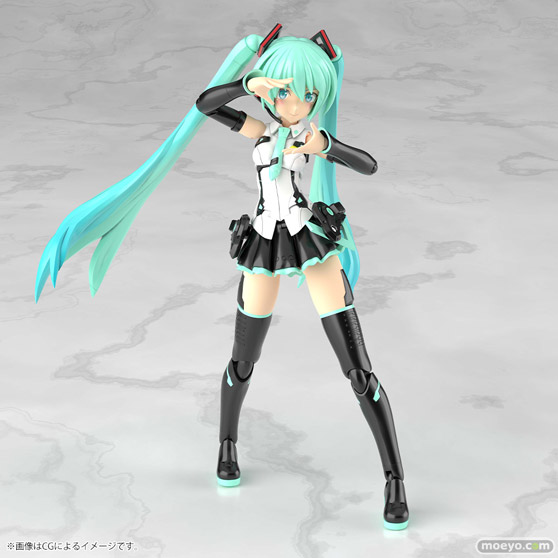 コトブキヤ グランデスケール フレームミュージック・ガール 初音ミク 清水 康智 堀 克彦 プラモデル フレームアームズ・ガール 島田フミカネ 09
