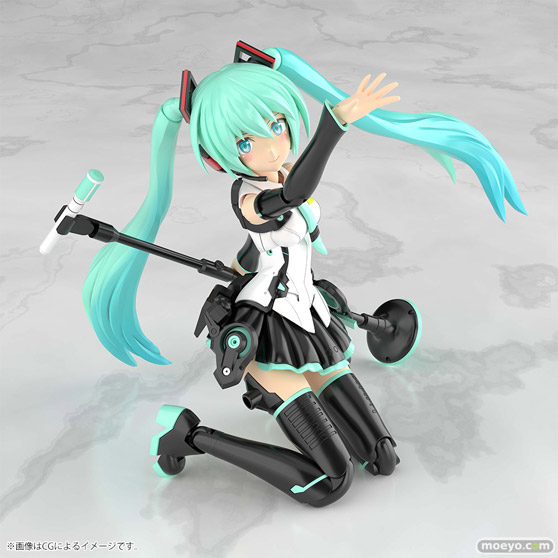 コトブキヤ グランデスケール フレームミュージック・ガール 初音ミク 清水 康智 堀 克彦 プラモデル フレームアームズ・ガール 島田フミカネ 10