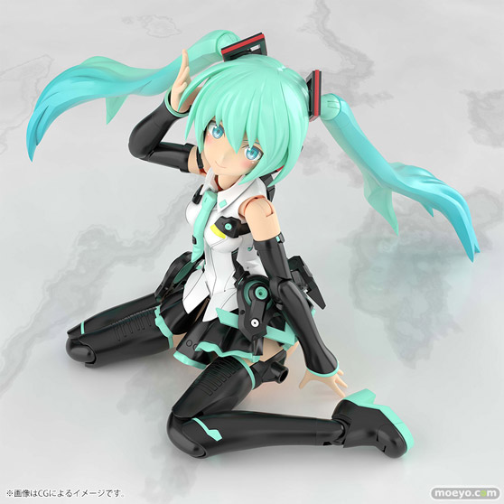 コトブキヤ グランデスケール フレームミュージック・ガール 初音ミク 清水 康智 堀 克彦 プラモデル フレームアームズ・ガール 島田フミカネ 11