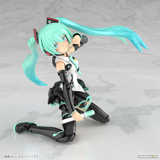 コトブキヤ グランデスケール フレームミュージック・ガール 初音ミク 清水 康智 堀 克彦 プラモデル フレームアームズ・ガール 島田フミカネ 12