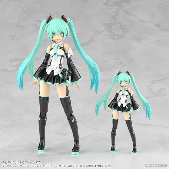 コトブキヤ グランデスケール フレームミュージック・ガール 初音ミク 清水 康智 堀 克彦 プラモデル フレームアームズ・ガール 島田フミカネ 14