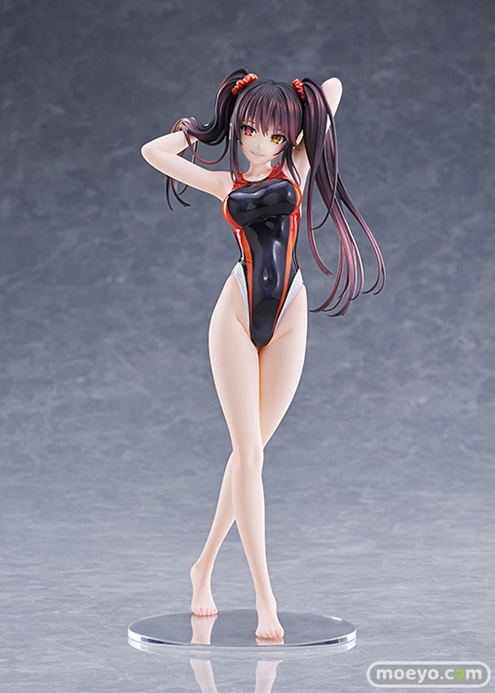 ホビージャパン AMAKUNI スイムスーツシルエット　デート・ア・ライブ　時崎狂三 競泳水着Ver. i-con 五日市歩 深井涼介 フィギュア 02
