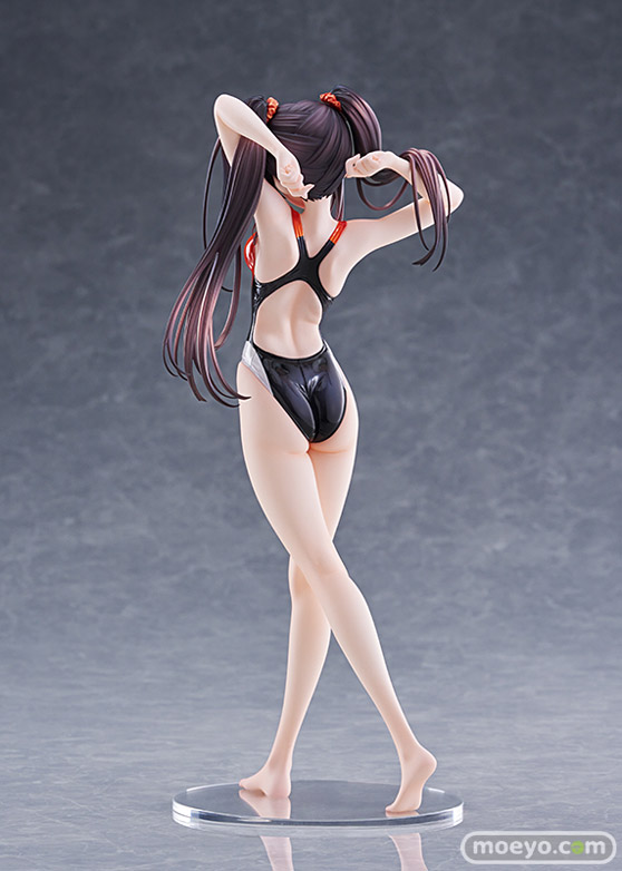 ホビージャパン AMAKUNI スイムスーツシルエット　デート・ア・ライブ　時崎狂三 競泳水着Ver. i-con 五日市歩 深井涼介 フィギュア 04