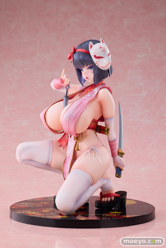 ネイティブ のくちゅるぬ 朝凪オリジナルキャラクター 女月かえで 桜色ver. グラハム仮面 エロ キャストオフ フィギュア 03