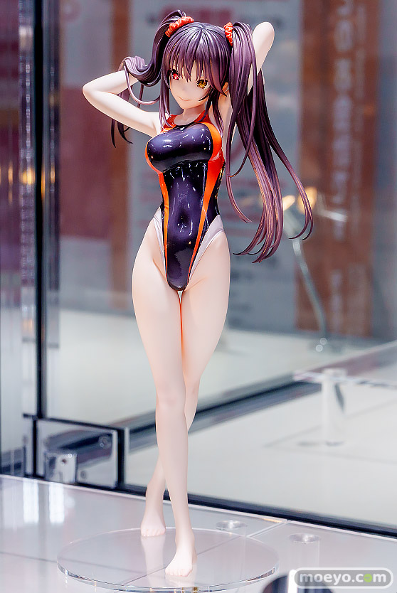 ホビージャパン AMAKUNI スイムスーツシルエット　デート・ア・ライブ　時崎狂三 競泳水着Ver. i-con 五日市歩 深井涼介 フィギュア  あみあみ 秋葉原ラジオ会館店 04