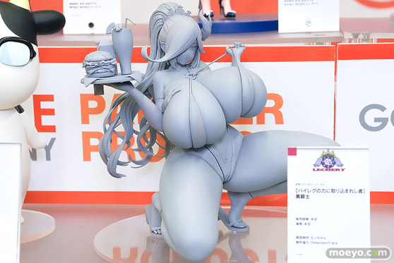 フィギュア ホビーメーカー合同展示商談会2026冬 レチェリー 巨乳ファンタジーバースト ハイレグの力に取り込まれし者 黒騎士 もっちゃん DimensionTrace Waffle 01