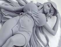 【WF2026冬】APEX新作美少女フィギュア「ウィルヘルミナ ウォーターパークの女王 ver.」監修中原型が展示！