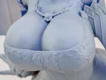 【WF2026冬】【アダルトフィギュア】レチェリー新作エロフィギュア「巨乳ファンタジー5 ベルベル」監修中原型が展示！