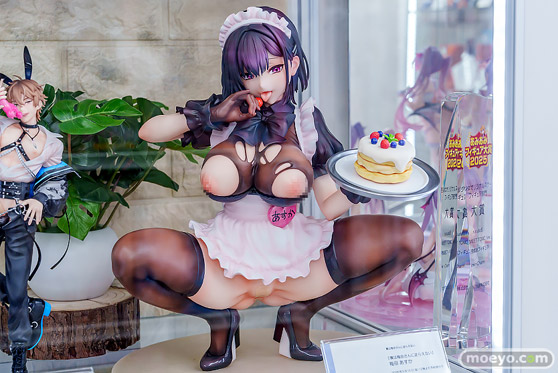 秋葉原の新作フィギュア展示の様子 あみあみ秋葉原フィギュアタワー店 椎名千鶴 梅田あすか ミネット エロ フィギュア 07