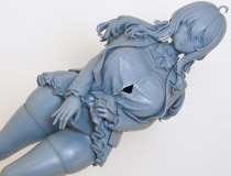 【WF2026冬】尺玉新作美少女フィギュア「野々原柚花ちゃん illustration by しおこんぶ」監修中原型が展示！
