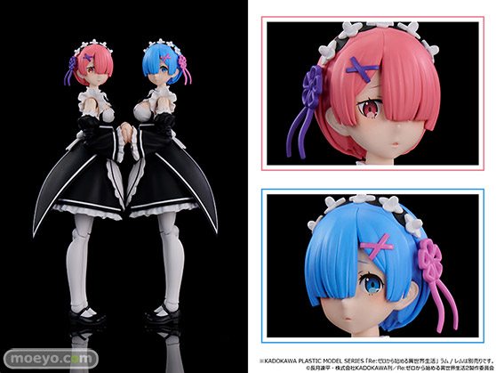 KADOKAWA PLASTIC MODEL SERIES 「Re:ゼロから始める異世界生活」 ラム / レム 予約開始！ 27