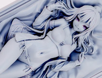 【WF2026冬】【アダルトフィギュア】みちきんぐさんイラストを立体化！Vivify新作エロフィギュア「日奈森 冬乃」監修中原型が展示！