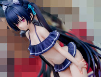 GOLDENHEAD+新作美少女フィギュア「ブルーアーカイブ セリカ(水着)」彩色サンプルがアキバで展示！