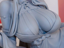 【WF2026冬】Hobby sakura新作美少女フィギュア「交錯戦線 CROSS CORE 崑崙不朽·飛雪暖泉」監修中原型が展示！