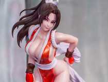 塗装などをブラッシュアップしたEX版！コトブキヤ新作美少女フィギュア「SNK美少女 THE KING OF FIGHTERS ’98 不知火舞 EX」彩色サンプルがアキバで展示！