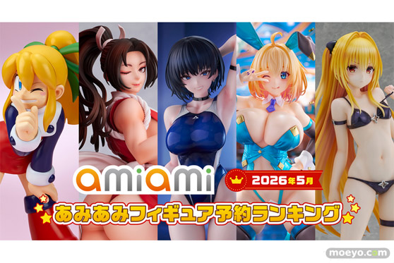 水着やバニー衣装のヒロインたちが続々登場！『2026年5月あみあみフィギュア月間ランキング』 01
