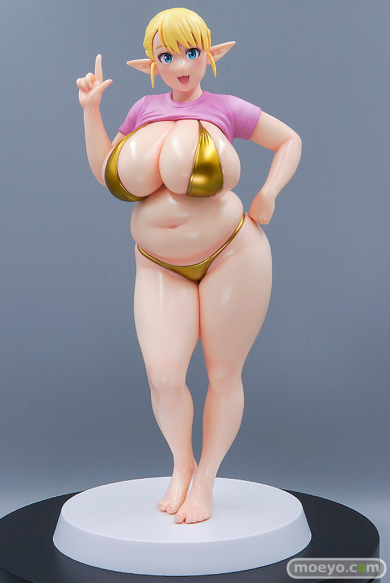 Q-six エルフさんは痩せられない。 絵留札 Gold ver. ノルグレコ K2 フィギュア キャストオフ エロ 製品版 撮りおろし 01
