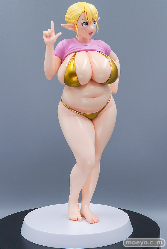 Q-six エルフさんは痩せられない。 絵留札 Gold ver. ノルグレコ K2 フィギュア キャストオフ エロ 製品版 撮りおろし 02