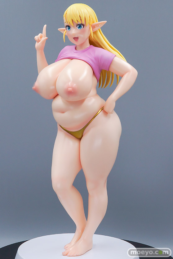 Q-six エルフさんは痩せられない。 絵留札 Gold ver. ノルグレコ K2 フィギュア キャストオフ エロ 製品版 撮りおろし 35