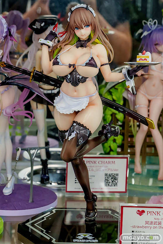 秋葉原の新作フィギュア展示の様子 2026年6月21日 オリヴィア 花街なち 冥途武装 ： Blade 23
