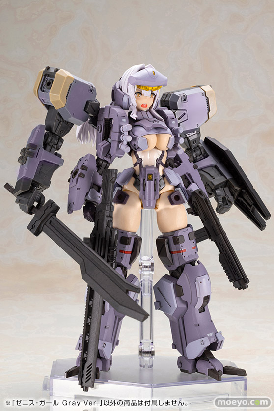 コトブキヤ フロントミッション ゼニス・ガール Gray Ver. DICE PROJECT プラモデル 19