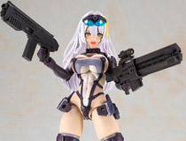 Nidy-2D-氏による擬人化！新規表情、新規武器追加のグレーカラーで登場！コトブキヤ新作美少女プラモデル「フロントミッション ゼニス・ガール Gray Ver.」予約受付開始！
