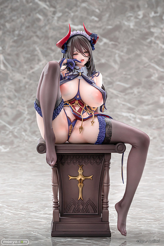 Vibrastar 聖処理シスター『ペトロニーユ』サキュバス衣装ver. illustration by Ogre チュロス rokuku あみあみ 価格 購入 在庫 エロ フィギュア 03