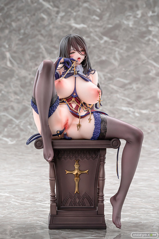 Vibrastar 聖処理シスター『ペトロニーユ』サキュバス衣装ver. illustration by Ogre チュロス rokuku あみあみ 価格 購入 在庫 エロ フィギュア 09
