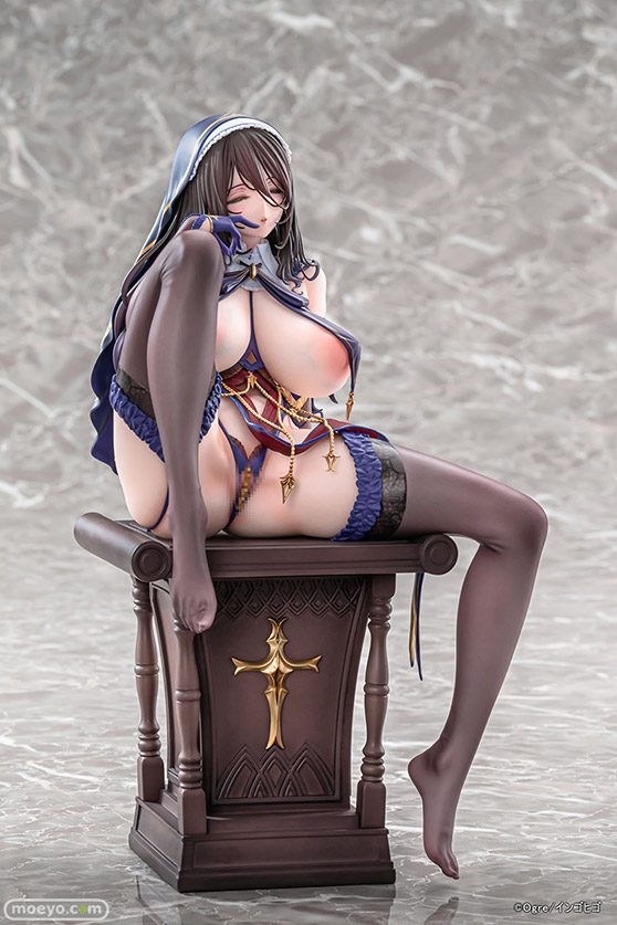 Vibrastar 聖処理シスター『ペトロニーユ』サキュバス衣装ver. illustration by Ogre チュロス rokuku あみあみ 価格 購入 在庫 エロ フィギュア 17