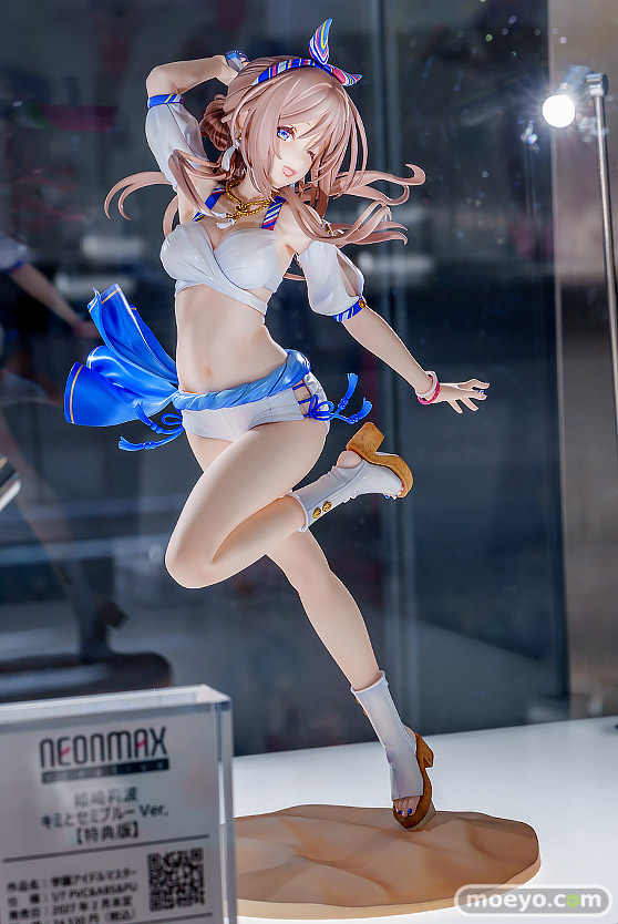 ネオンマックス 学園アイドルマスター 姫崎莉波 キミとセミブルーVer. アビラ 五日市歩 フィギュア 東京フィギュアギャラリー 02