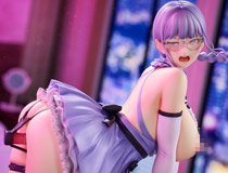 【アダルトフィギュア】華やかなドレスの描きおろしイラストを基に立体化！のくちゅるぬ新作エロフィギュア「三芳 羞恥ドレスver.」予約受付開始！特別なモザイク版サンプル画像を公開！