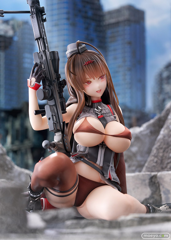 キューズQ ドールズフロントライン Gd DSR-50 重傷版 ヤドカリ Q.Q. 佐倉 フィギュア 15