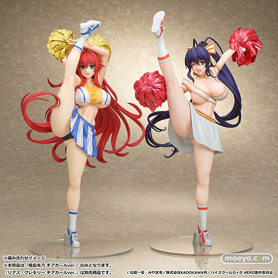 MuseMolds ハイスクールD×D HERO 姫島朱乃 チアガールver. もっちゃん ほんじょう DimensionTrace 小唄 フィギュア 11