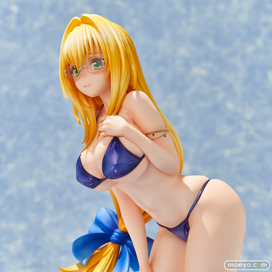 ユニオンクリエイティブ ToLOVEる－とらぶる－ダークネス 水着シリーズ「ティアーユ・ルナティーク 1/4サイズ 再販 あかべこ 森山奈菜 MIMEYOI フィギュア 05