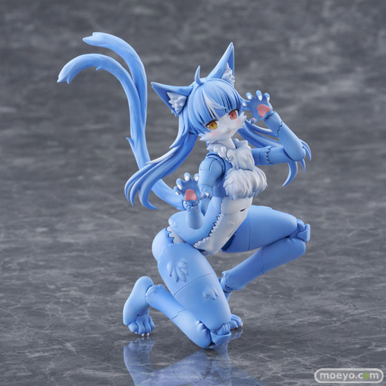 アオシマ けもプラ No.KP-04R SP おまねこ with 抱き枕 プラモデル 02