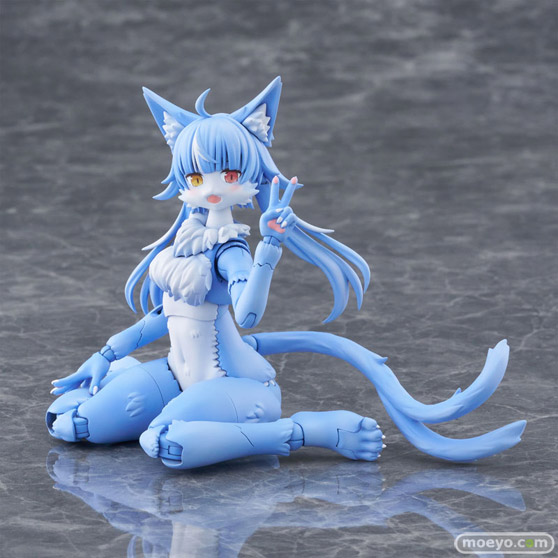 アオシマ けもプラ No.KP-04R SP おまねこ with 抱き枕 プラモデル 03