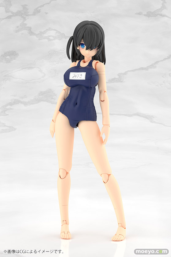 コトブキヤ フレームアームズ・ガール ミヅキ School Swimsuits Ver. 清水 康智 muscuto BRAIN KOTOBUKIYA 01