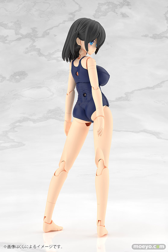 コトブキヤ フレームアームズ・ガール ミヅキ School Swimsuits Ver. 清水 康智 muscuto BRAIN KOTOBUKIYA 02