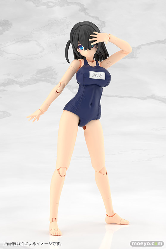 コトブキヤ フレームアームズ・ガール ミヅキ School Swimsuits Ver. 清水 康智 muscuto BRAIN KOTOBUKIYA 03