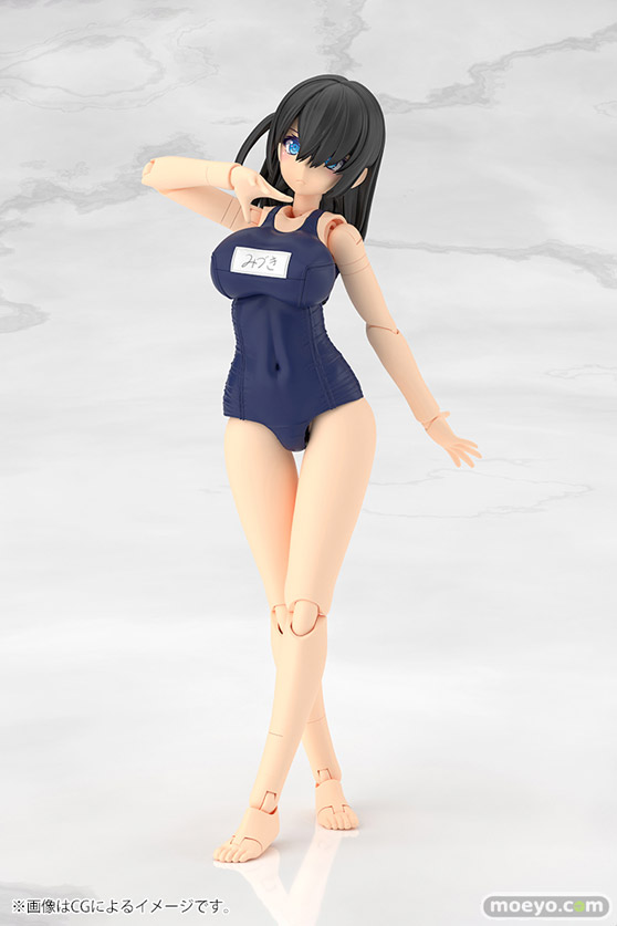 コトブキヤ フレームアームズ・ガール ミヅキ School Swimsuits Ver. 清水 康智 muscuto BRAIN KOTOBUKIYA 07