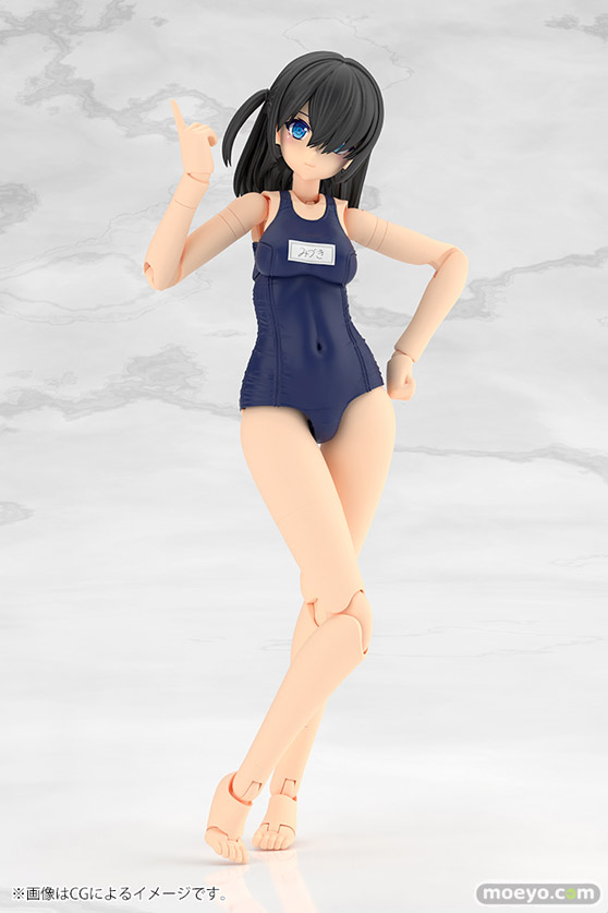 コトブキヤ フレームアームズ・ガール ミヅキ School Swimsuits Ver. 清水 康智 muscuto BRAIN KOTOBUKIYA 08