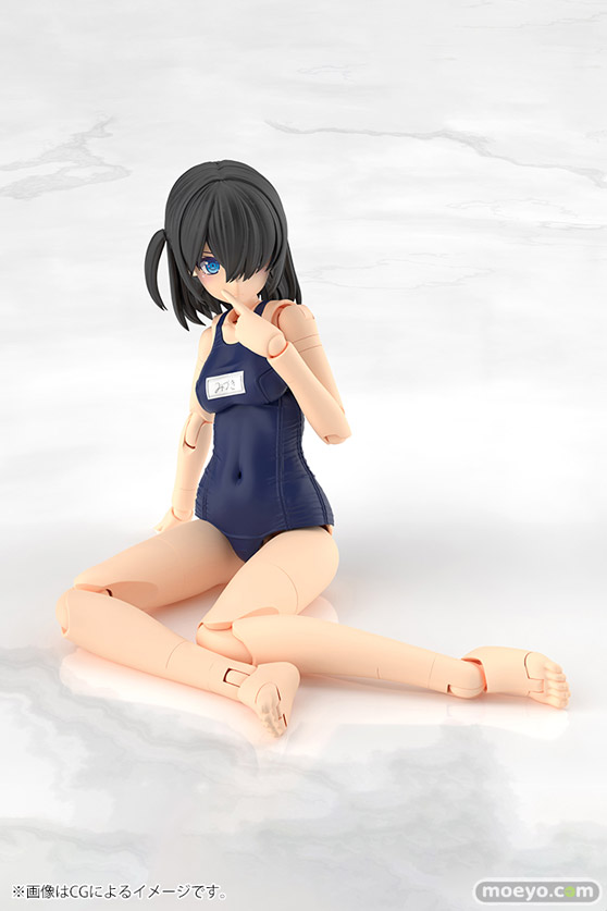 コトブキヤ フレームアームズ・ガール ミヅキ School Swimsuits Ver. 清水 康智 muscuto BRAIN KOTOBUKIYA 09
