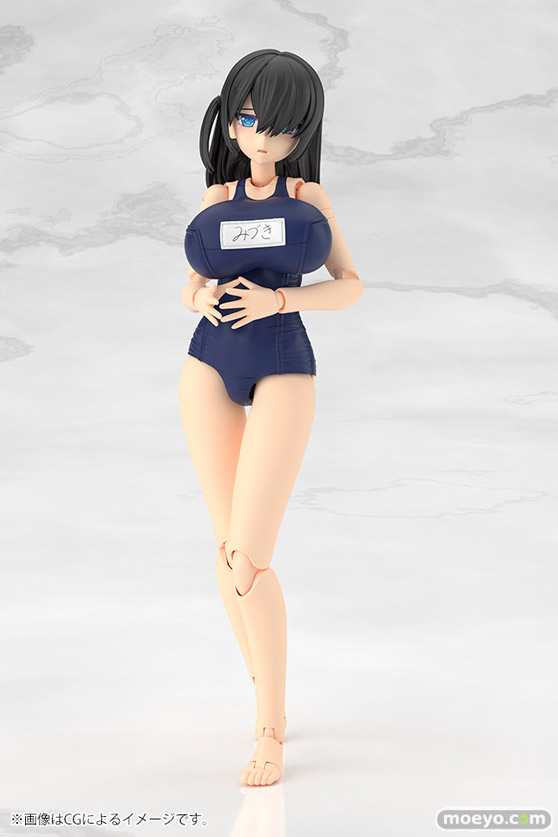 コトブキヤ フレームアームズ・ガール ミヅキ School Swimsuits Ver. 清水 康智 muscuto BRAIN KOTOBUKIYA 10